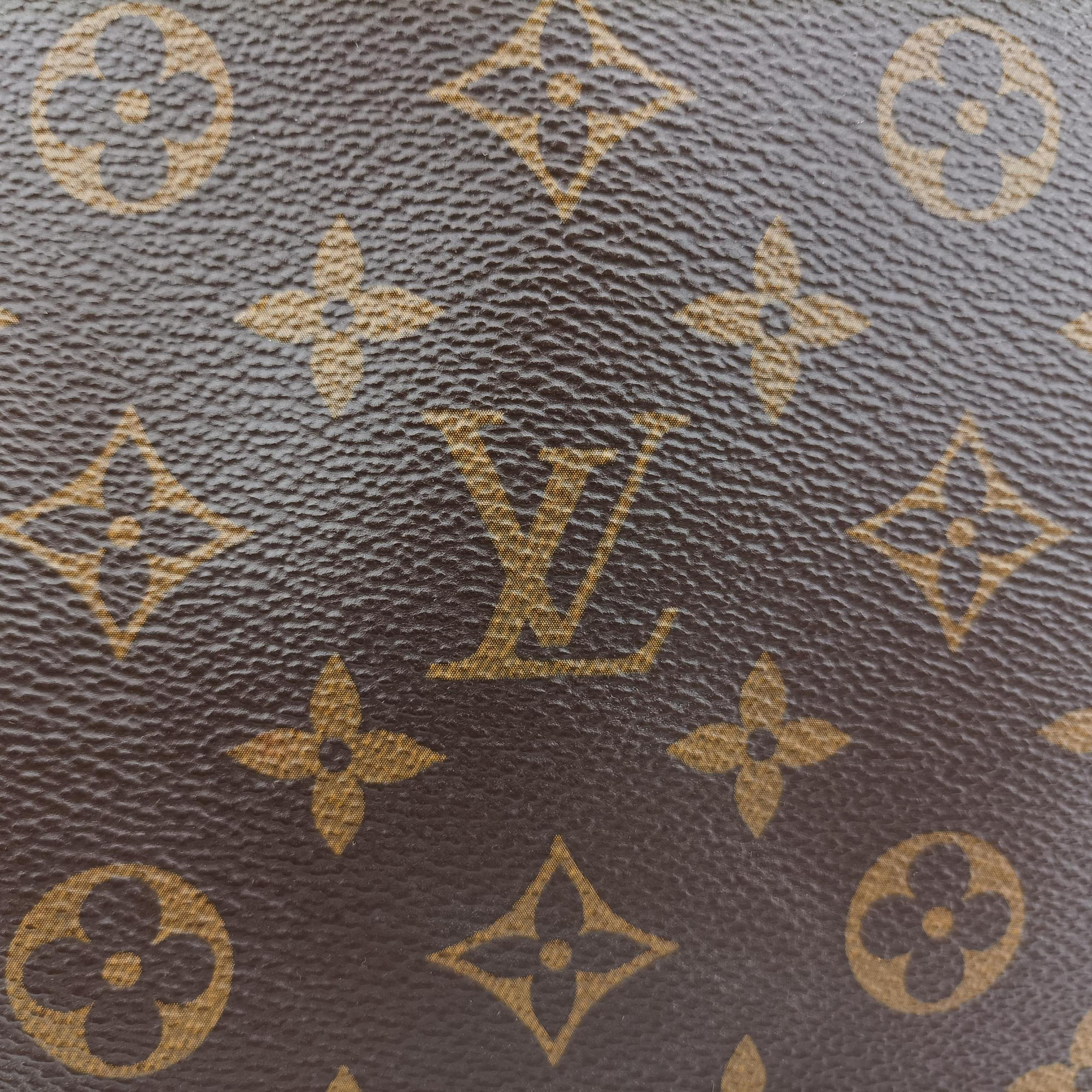 Pre-owned Louis Vuitton Pallas Havane Monogram Canvas  shoulderbag | stylenewstar