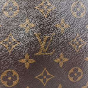 Pre-owned Louis Vuitton Pallas Havane Monogram Canvas  shoulderbag | stylenewstar