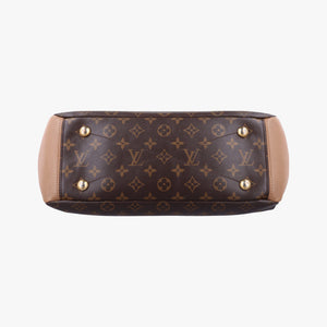 Pre-owned Louis Vuitton Pallas Havane Monogram Canvas  shoulderbag | stylenewstar