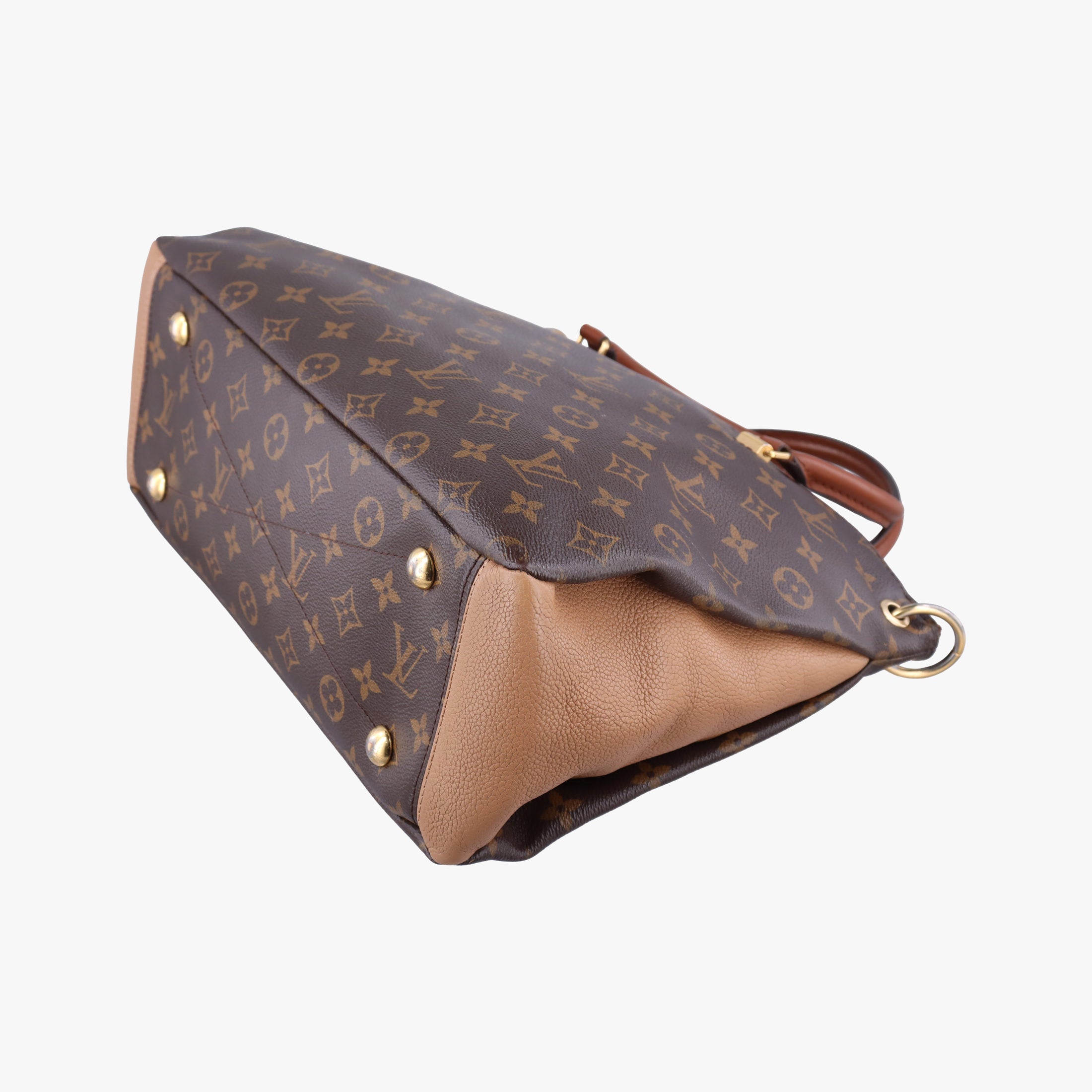 Pre-owned Louis Vuitton Pallas Havane Monogram Canvas  shoulderbag | stylenewstar