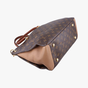 Pre-owned Louis Vuitton Pallas Havane Monogram Canvas  shoulderbag | stylenewstar