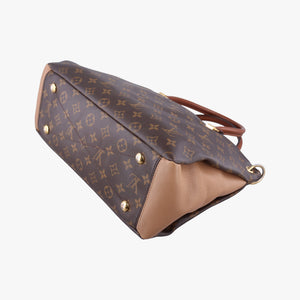 Pre-owned Louis Vuitton Pallas Havane Monogram Canvas  shoulderbag | stylenewstar
