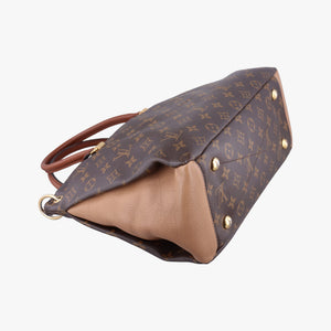 Pre-owned Louis Vuitton Pallas Havane Monogram Canvas  shoulderbag | stylenewstar