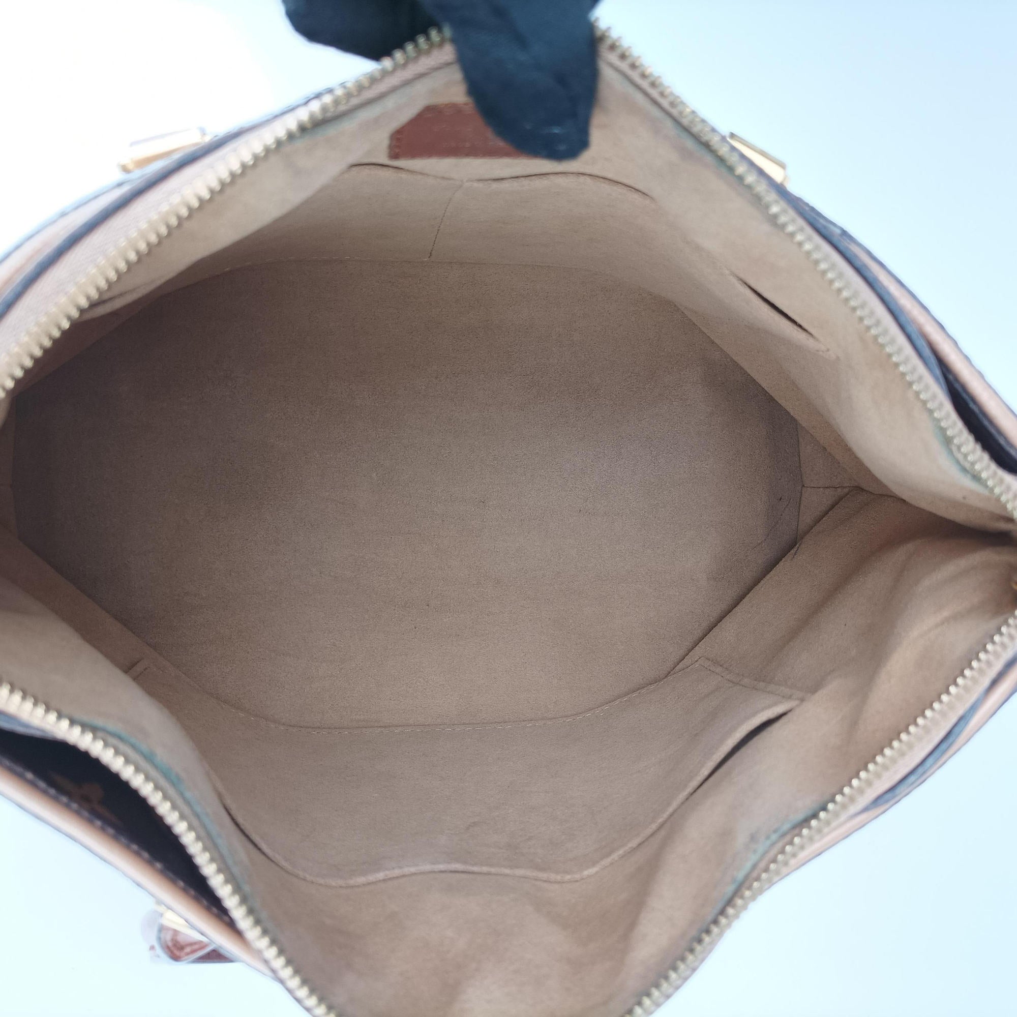 Pre-owned Louis Vuitton Pallas Havane Monogram Canvas  shoulderbag | stylenewstar