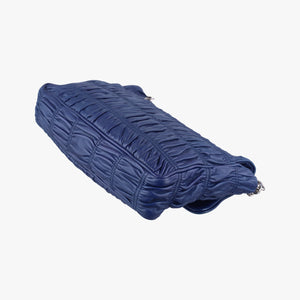 Pre-owned Prada Nappa Gaufre Sound Lock Blue nappa leather BT0939 shoulderbag | stylenewstar