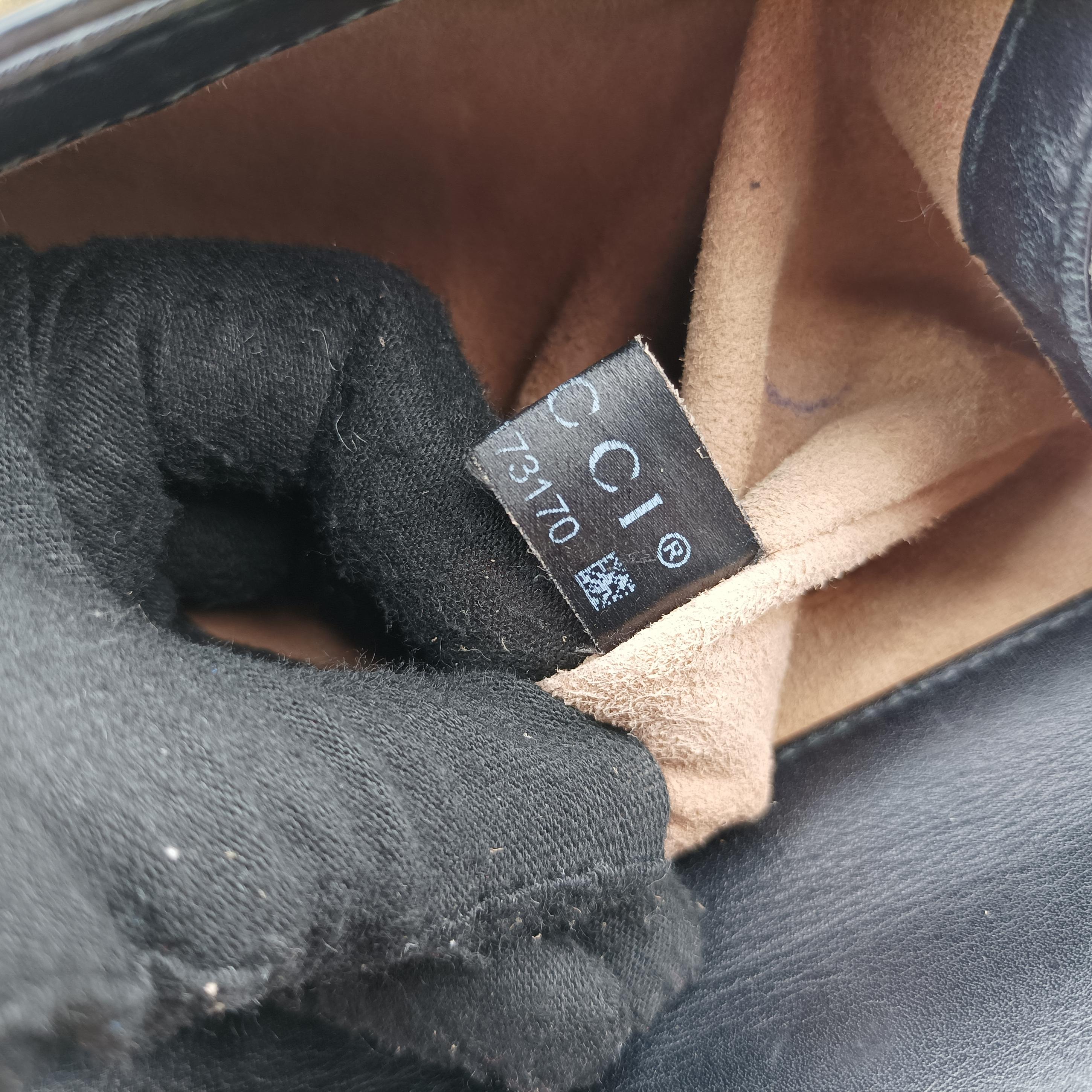 Secondhand Gucci Padlock Black Leather 432182 shoulderbag | stylenewstar