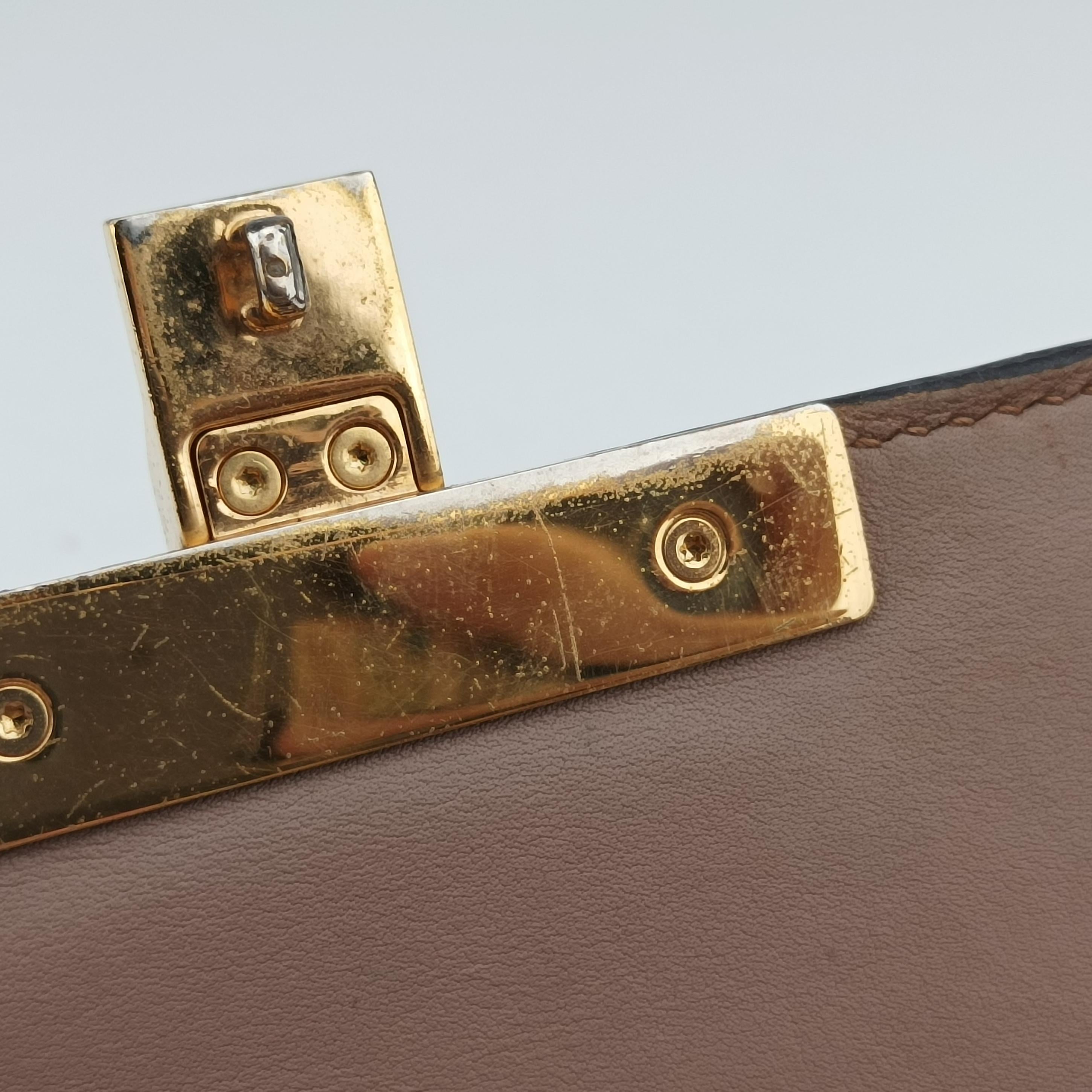 Pre-owned Gucci Padlock pink×beige PVC coated canvas×leather 432182 shoulderbag | stylenewstar