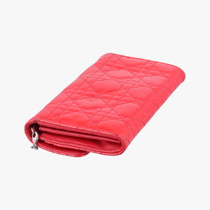 Vintage Christian Dior Cannage New Lock Red Patent  handbag | stylenewstar