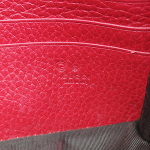 Secondhand Gucci Interlocking G Red Leather 510314 shoulderbag | stylenewstar