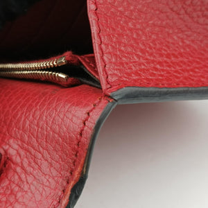 Secondhand Gucci Interlocking G Red Leather 510314 shoulderbag | stylenewstar