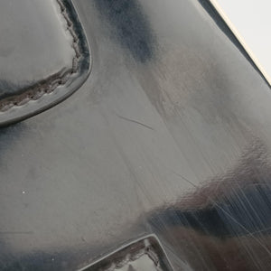 Vintage Miu Miu Double Zip Bowling Black patent  handbag | stylenewstar