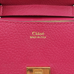 Pre-owned Chloe DREW Pink Leather  shoulderbag | stylenewstar