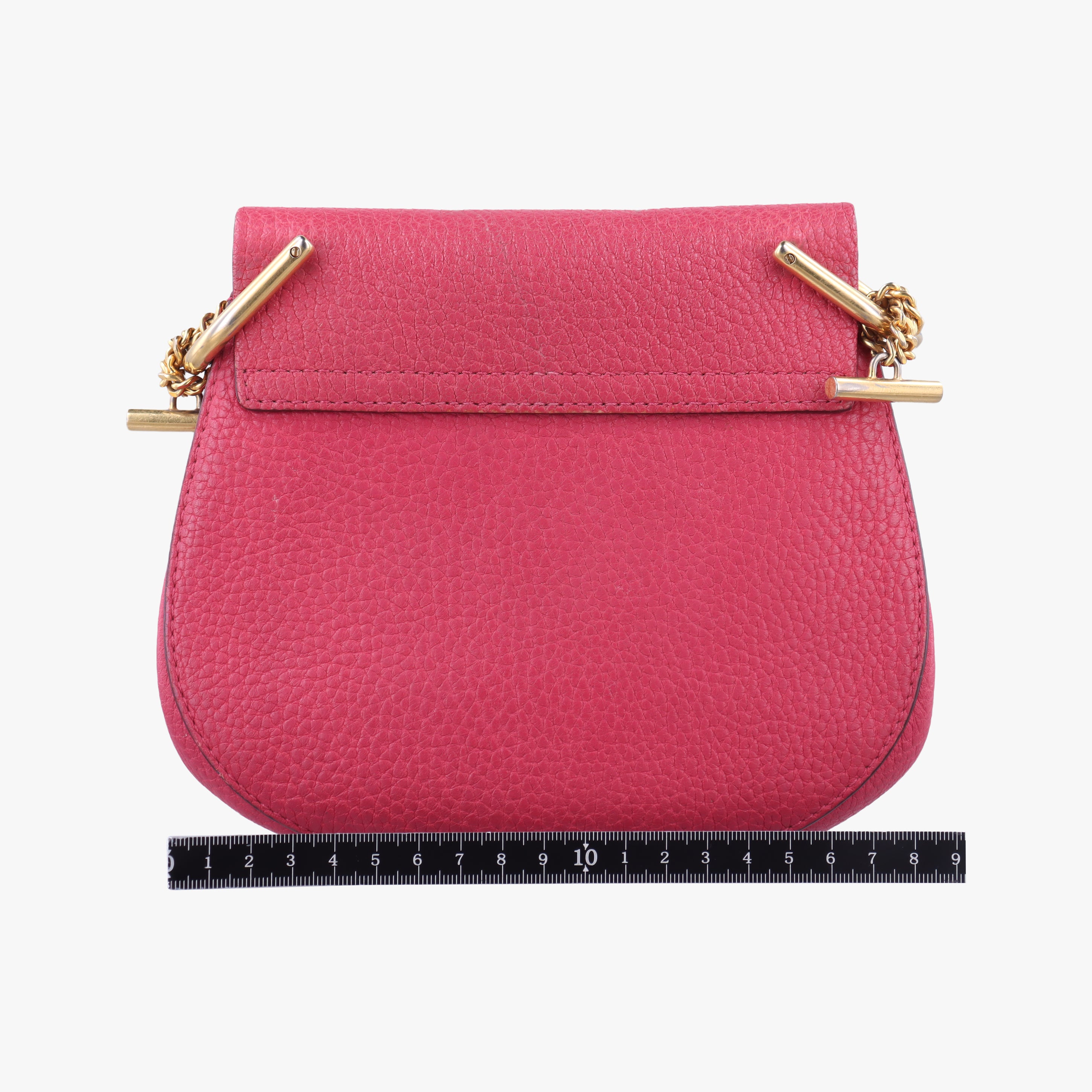 Pre-owned Chloe DREW Pink Leather  shoulderbag | stylenewstar