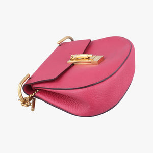 Pre-owned Chloe DREW Pink Leather  shoulderbag | stylenewstar