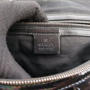 Pre-owned Gucci Icon Bit Black Patent 228584 shoulderbag | stylenewstar