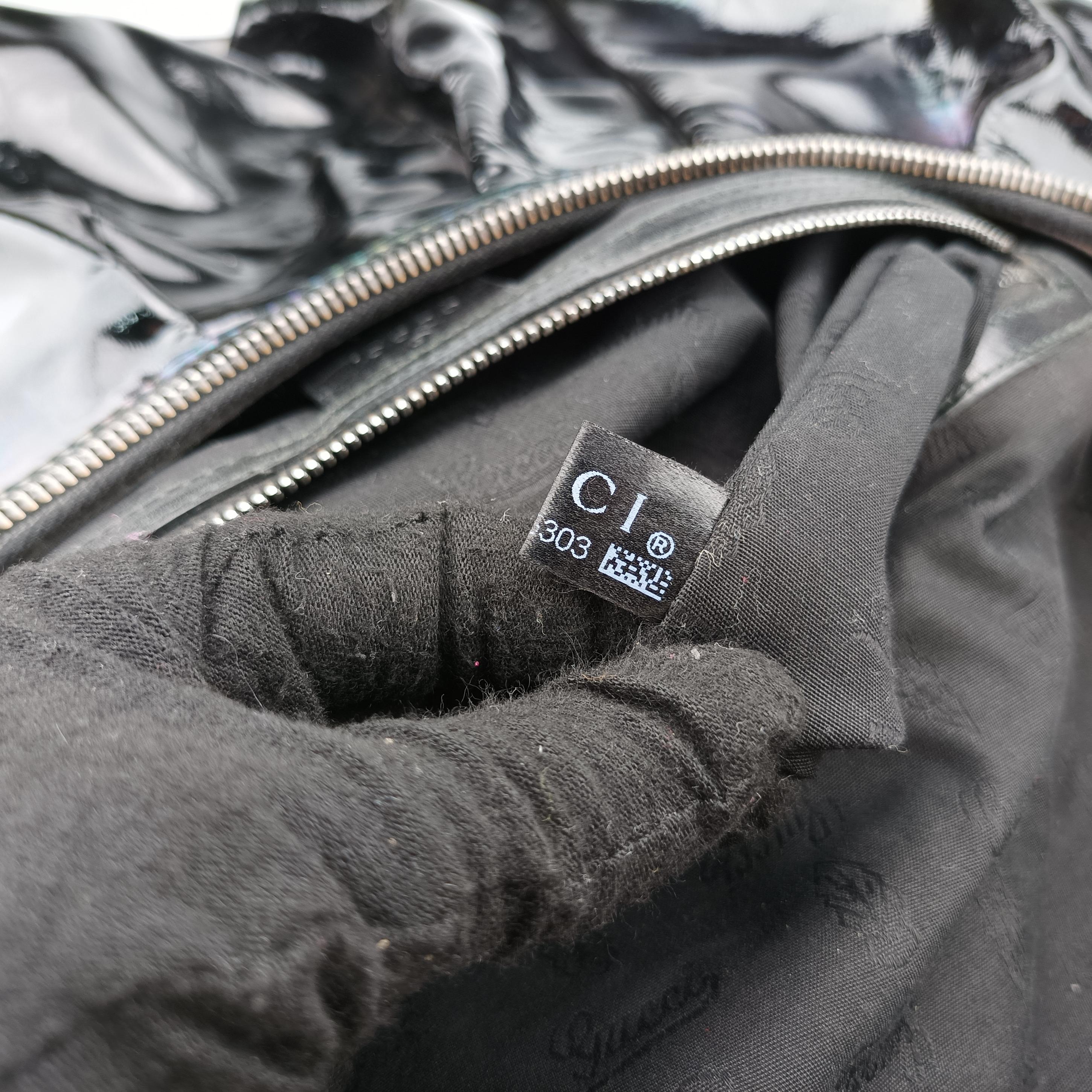 Pre-owned Gucci Icon Bit Black Patent 228584 shoulderbag | stylenewstar