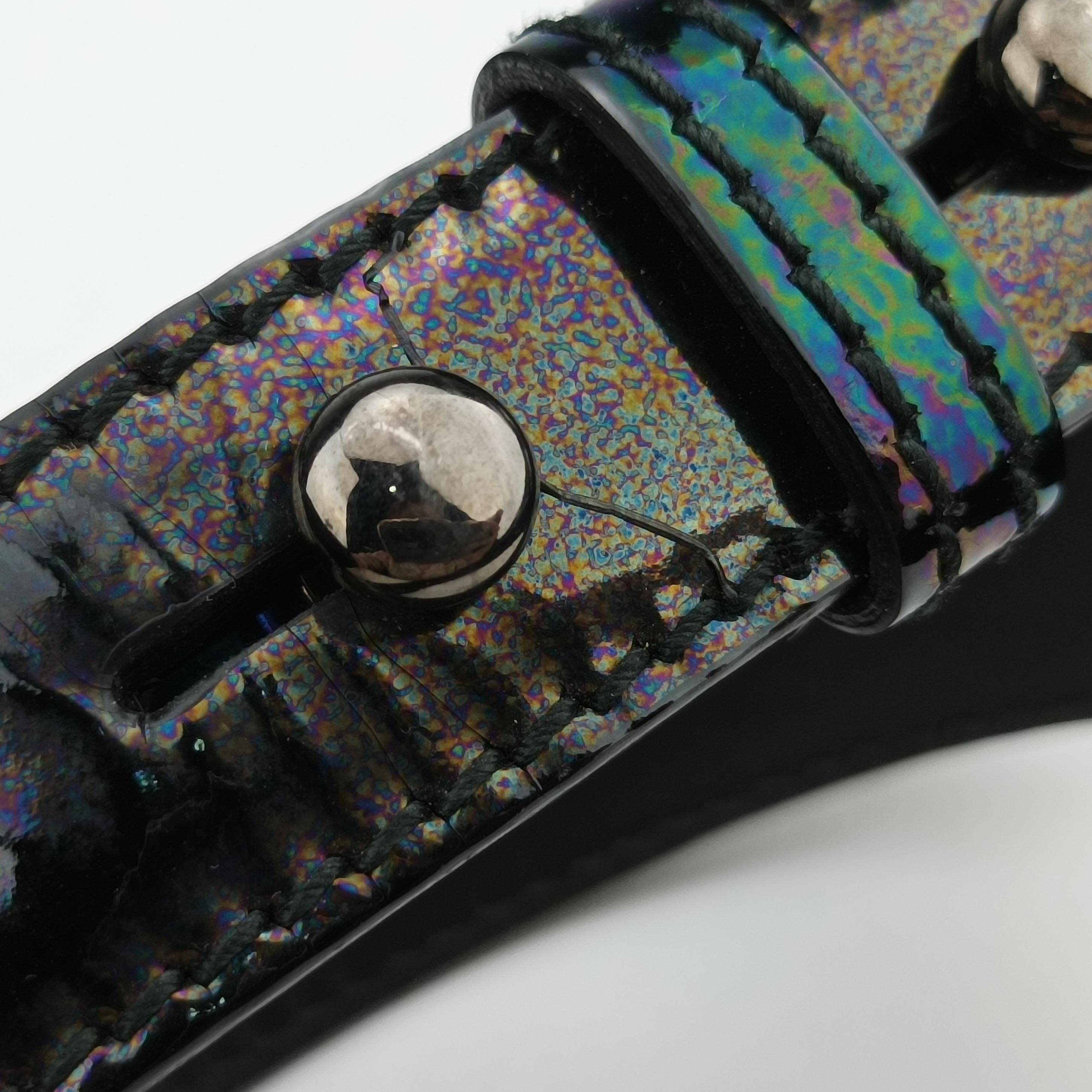 Pre-owned Gucci Icon Bit Black Patent 228584 shoulderbag | stylenewstar