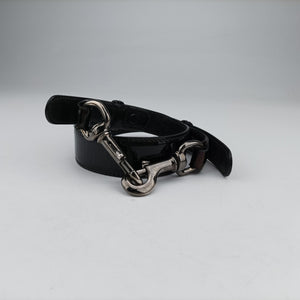 Pre-owned Gucci Icon Bit Black Patent 228584 shoulderbag | stylenewstar