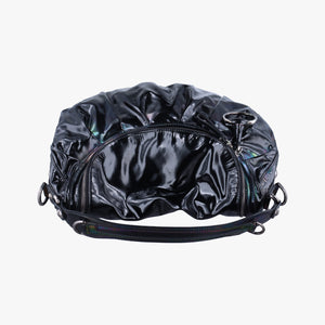 Pre-owned Gucci Icon Bit Black Patent 228584 shoulderbag | stylenewstar