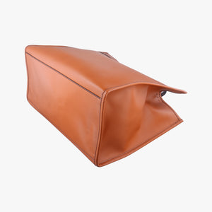 Secondhand Fendi Sunshine Brown Leather 8BH372 handbag | stylenewstar