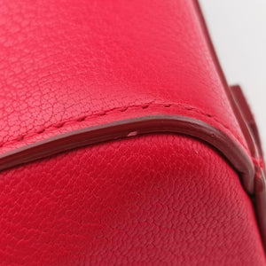 Pre-owned Givenchy Antigonamini Red leather  shoulderbag | stylenewstar