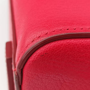 Pre-owned Givenchy Antigonamini Red leather  shoulderbag | stylenewstar