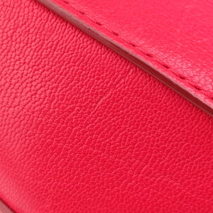 Pre-owned Givenchy Antigonamini Red leather  shoulderbag | stylenewstar