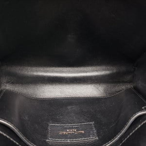 Pre-owned Yves Saint Laurent Kate Star Black Suede 471286 shoulderbag | stylenewstar