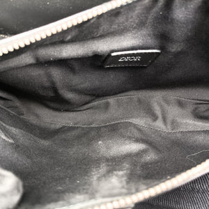 Vintage Christian Dior saddle Black leather  crossbodybag | stylenewstar