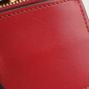 Pre-owned Prada Paradigm Red SAFFIANO Leather 1BA130 shoulderbag | stylenewstar