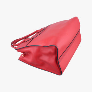 Pre-owned Prada Paradigm Red SAFFIANO Leather 1BA130 shoulderbag | stylenewstar