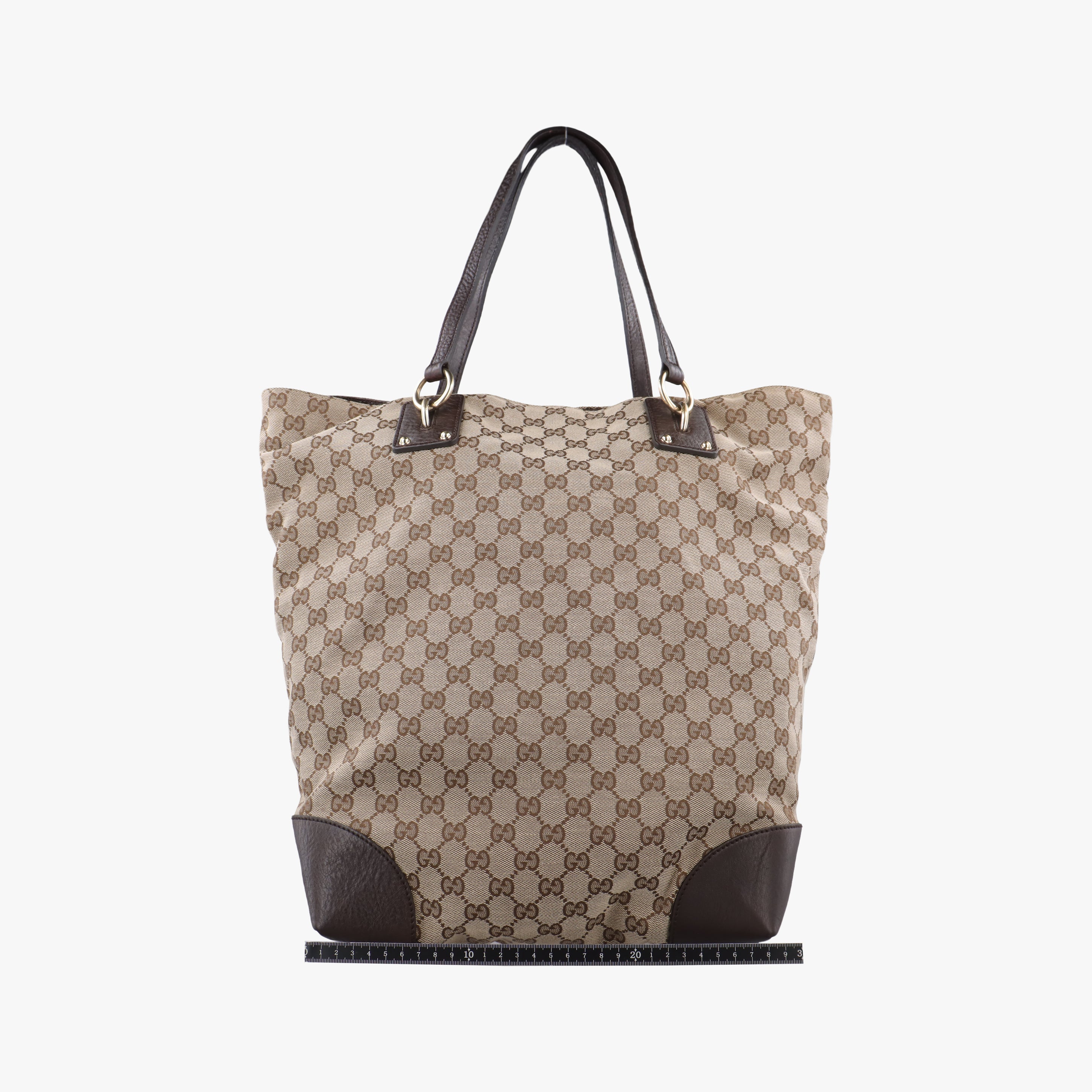 Vintage Gucci GG Supreme Brown canvas×leather 247236 shoulderbag | stylenewstar