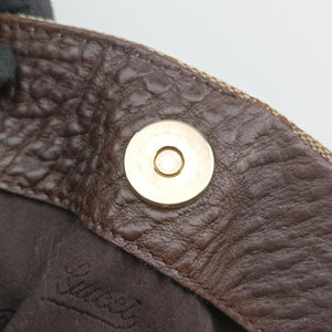 Vintage Gucci GG Supreme Brown canvas×leather 247236 shoulderbag | stylenewstar