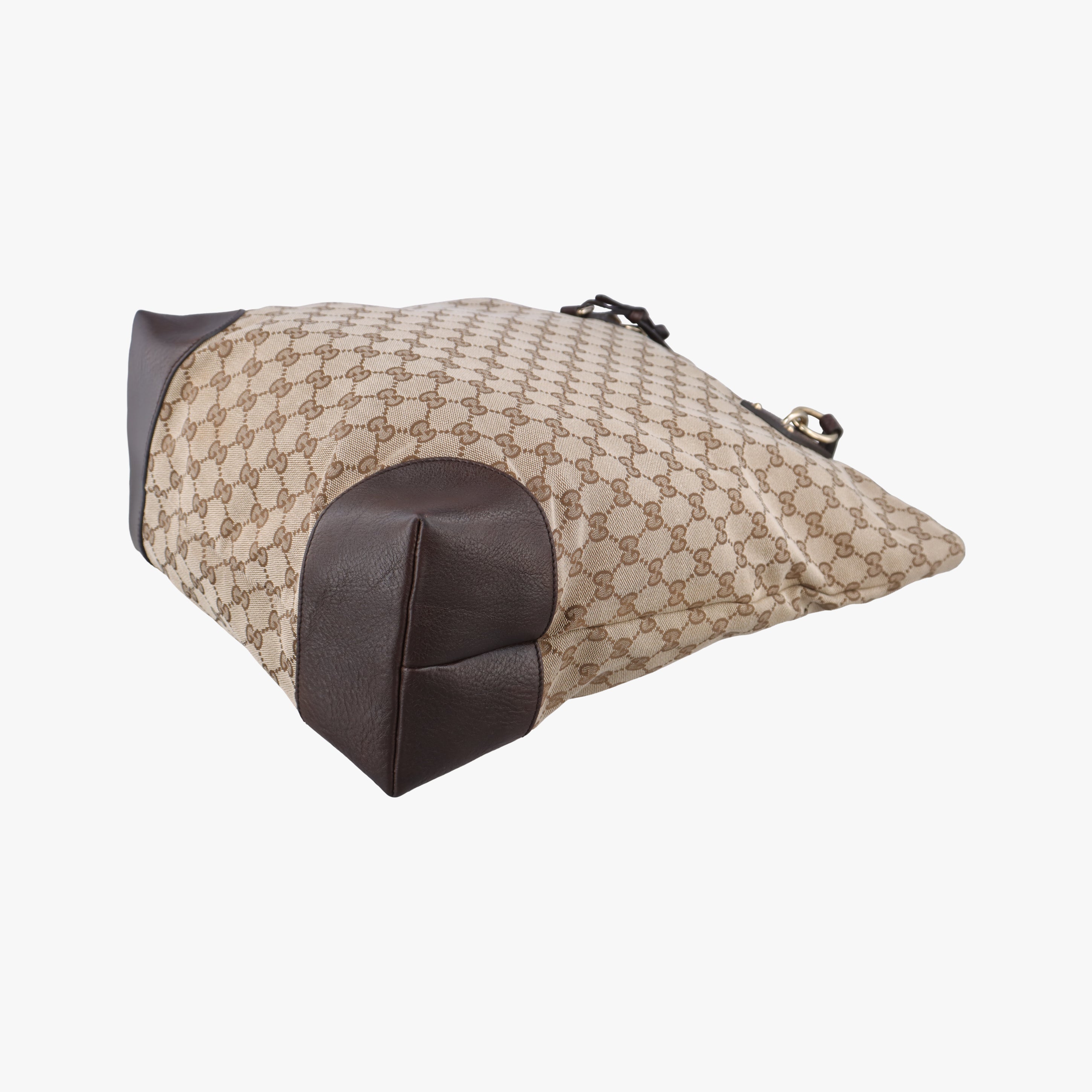 Vintage Gucci GG Supreme Brown canvas×leather 247236 shoulderbag | stylenewstar