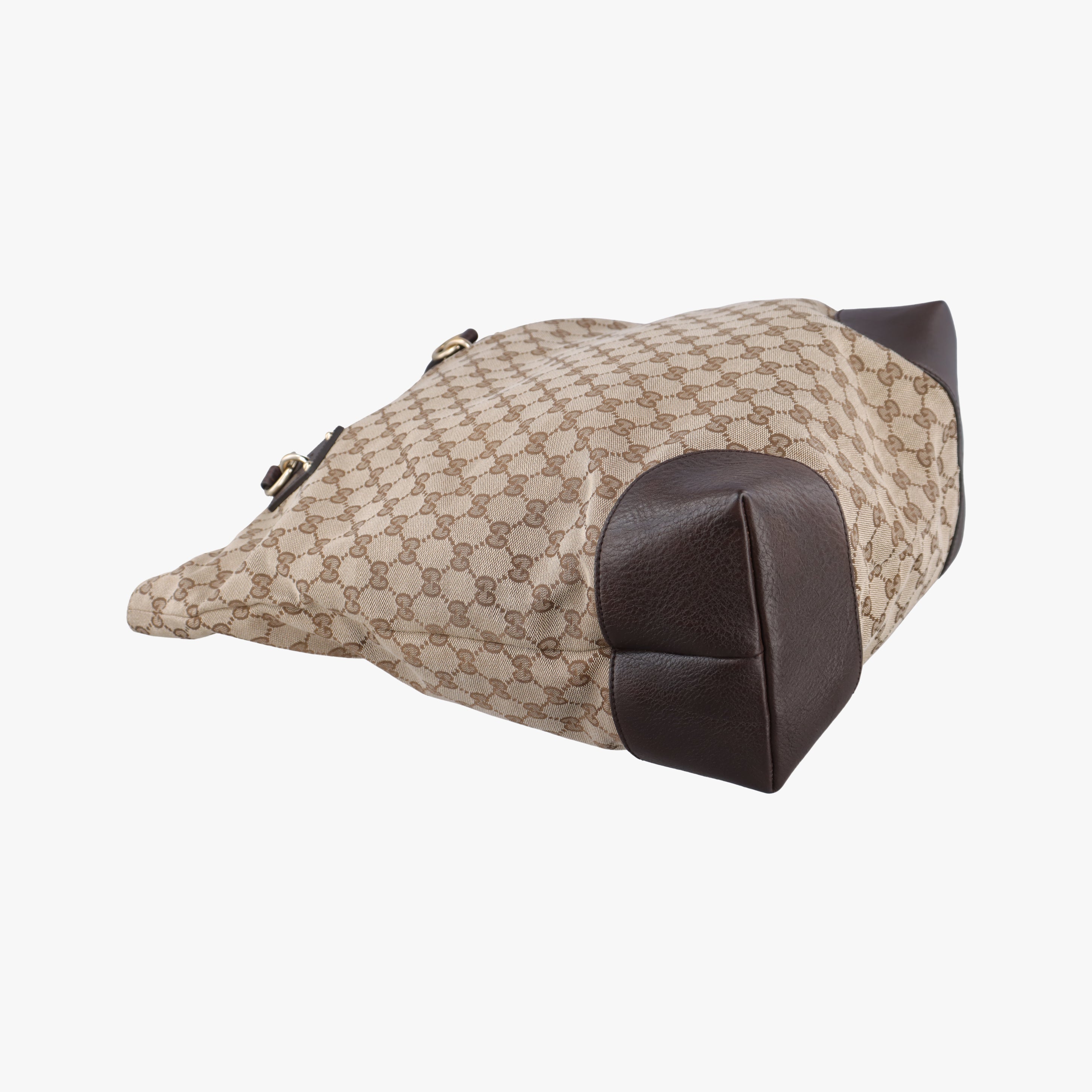 Vintage Gucci GG Supreme Brown canvas×leather 247236 shoulderbag | stylenewstar