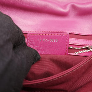 Vintage Christian Dior New Rock Purple Leather  shoulderbag | stylenewstar