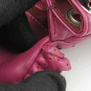 Vintage Christian Dior New Rock Purple Leather  shoulderbag | stylenewstar