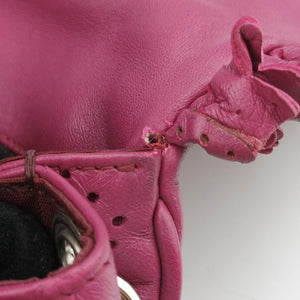 Vintage Christian Dior New Rock Purple Leather  shoulderbag | stylenewstar