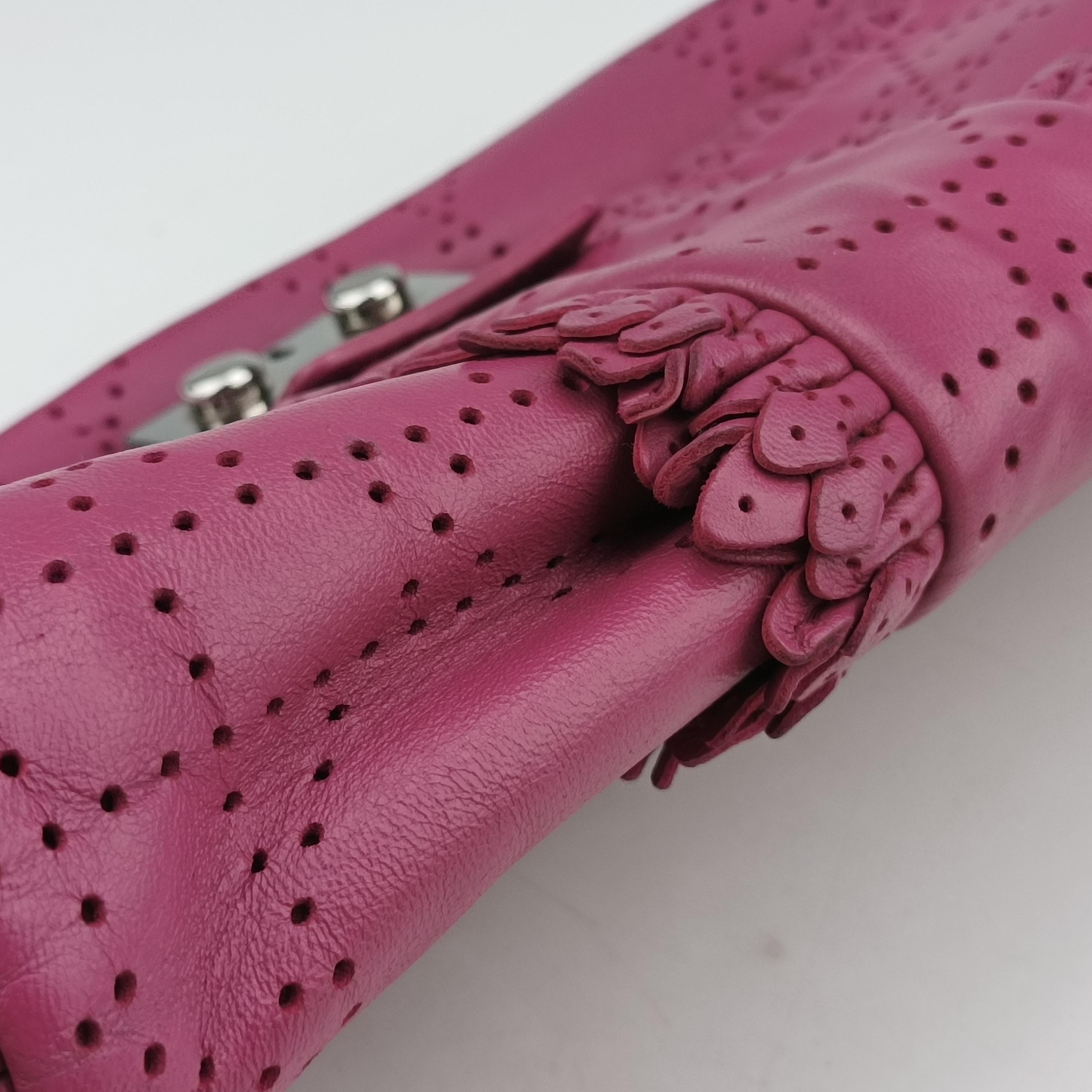 Vintage Christian Dior New Rock Purple Leather  shoulderbag | stylenewstar