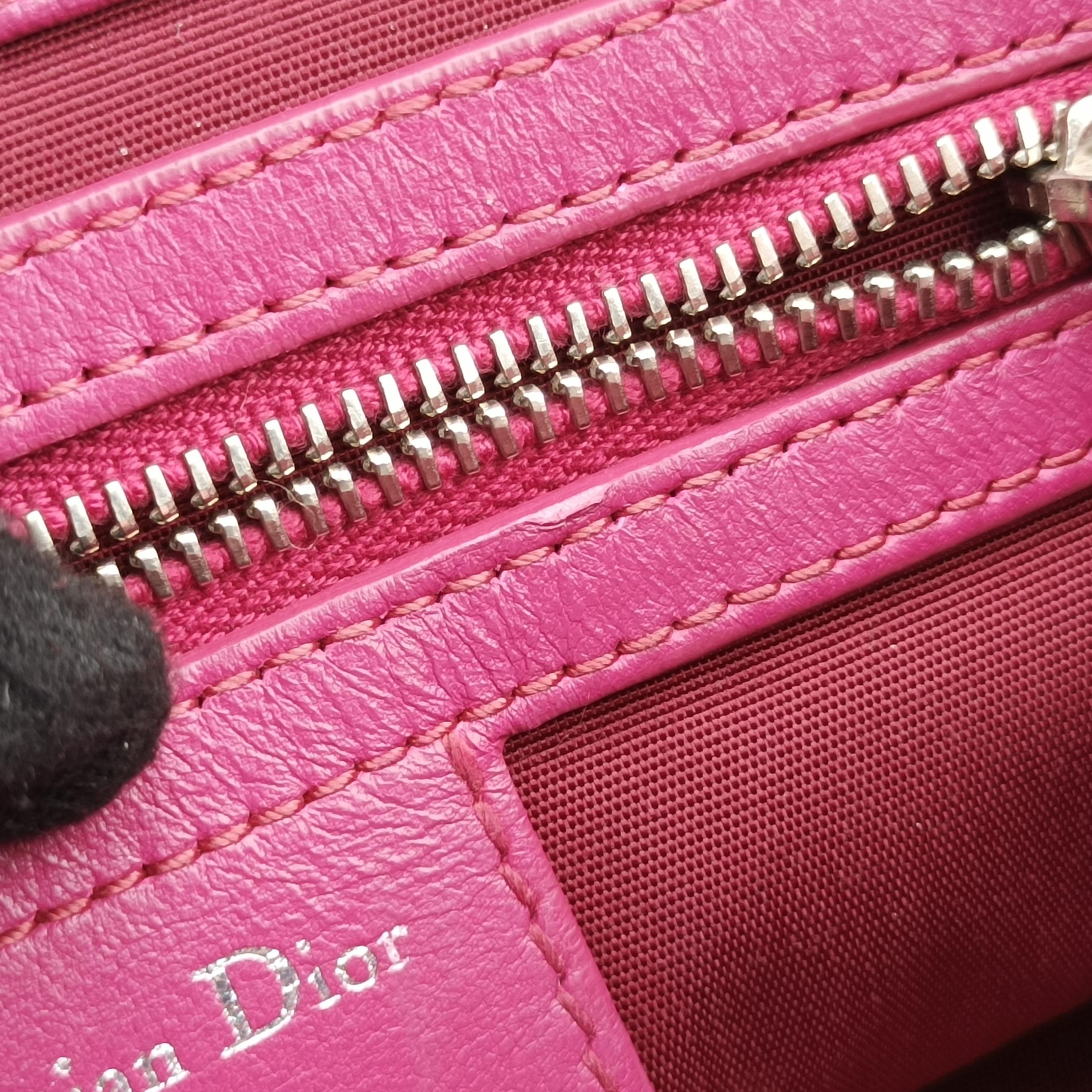 Vintage Christian Dior New Rock Purple Leather  shoulderbag | stylenewstar