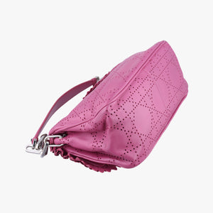 Vintage Christian Dior New Rock Purple Leather  shoulderbag | stylenewstar