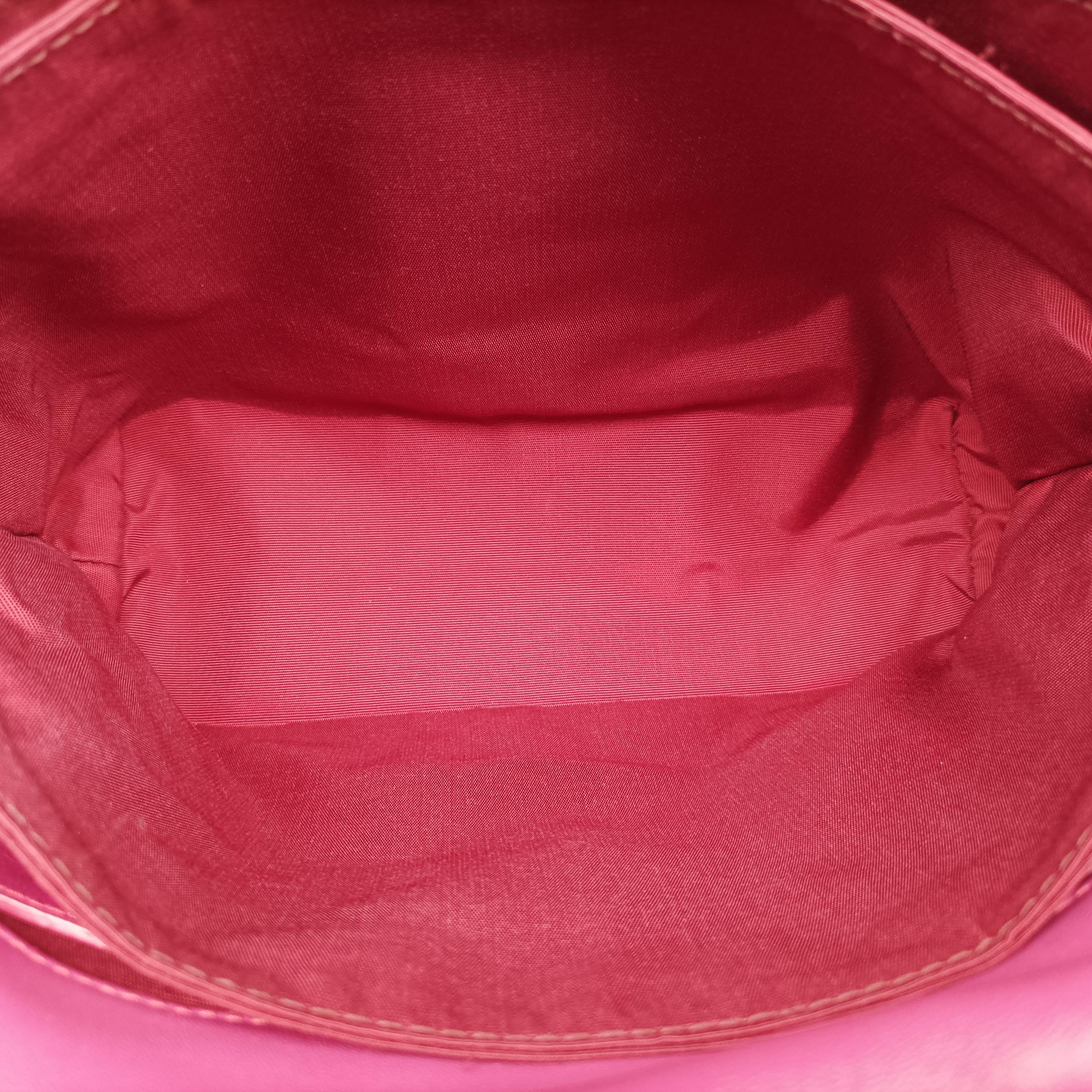 Vintage Christian Dior New Rock Purple Leather  shoulderbag | stylenewstar