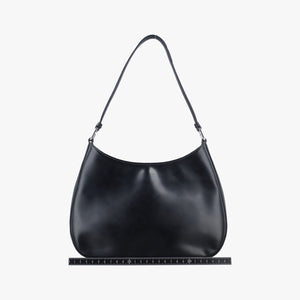 Pre-owned Prada Cleo Black brushed leather 1BC499 shoulderbag | stylenewstar