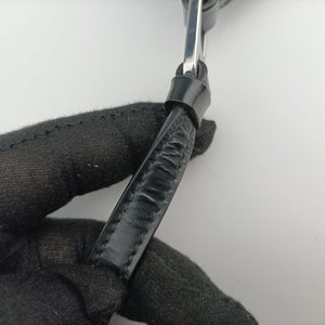 Pre-owned Prada Cleo Black brushed leather 1BC499 shoulderbag | stylenewstar