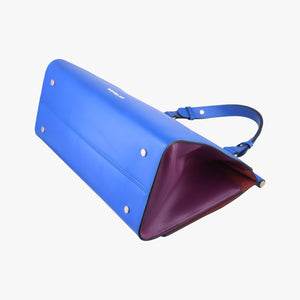 Pre-owned Bvlgari Serpenti Scaglie Blue leather  shoulderbag | stylenewstar