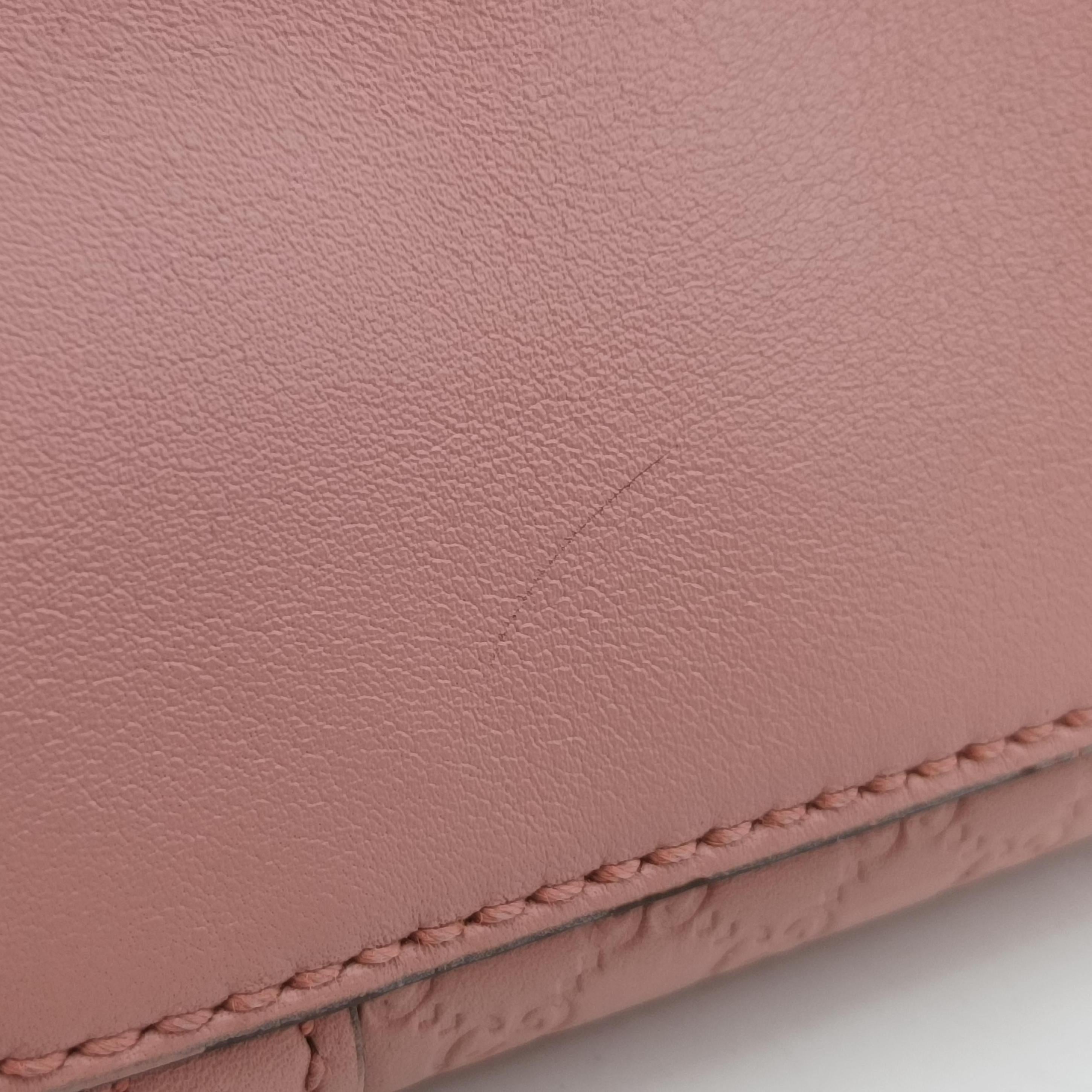 Pre-owned Gucci Microguccissima Pink Leather 449657 handbag | stylenewstar