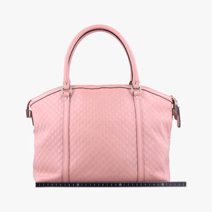 Pre-owned Gucci Microguccissima Pink Leather 449657 handbag | stylenewstar