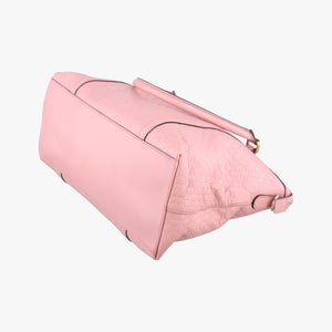 Pre-owned Gucci Microguccissima Pink Leather 449657 handbag | stylenewstar