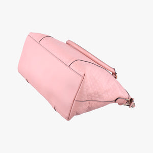 Pre-owned Gucci Microguccissima Pink Leather 449657 handbag | stylenewstar