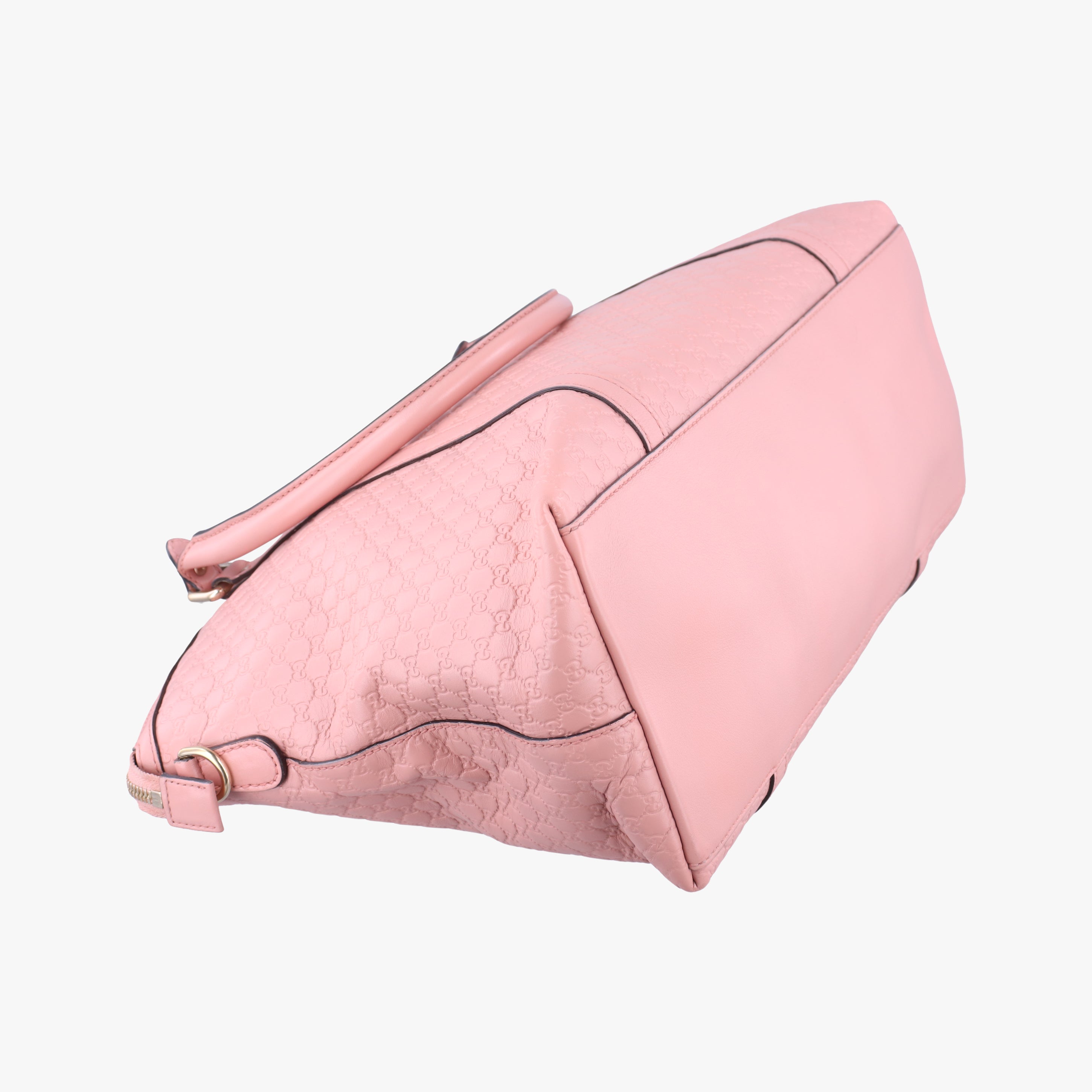 Pre-owned Gucci Microguccissima Pink Leather 449657 handbag | stylenewstar